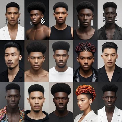 black men haircuts 2023