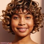 bob layered short curly haircuts