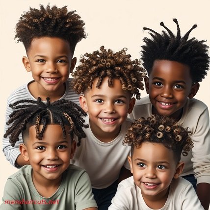 boys curly haircuts