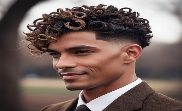 good haircuts for curly hair men