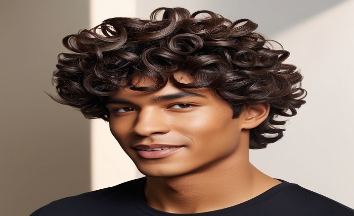 mens haircuts curly