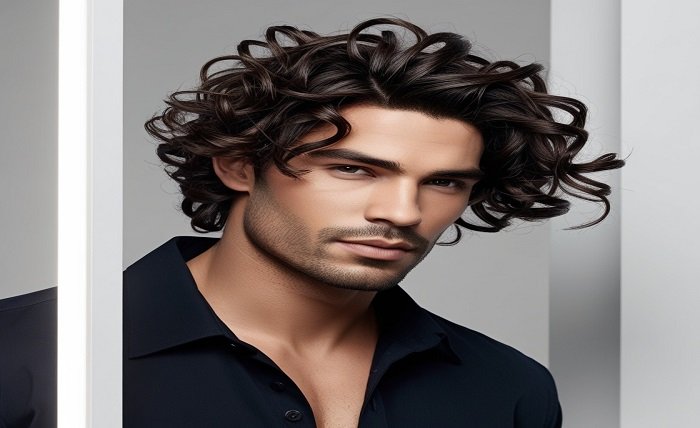 thick curly hair mens haircuts