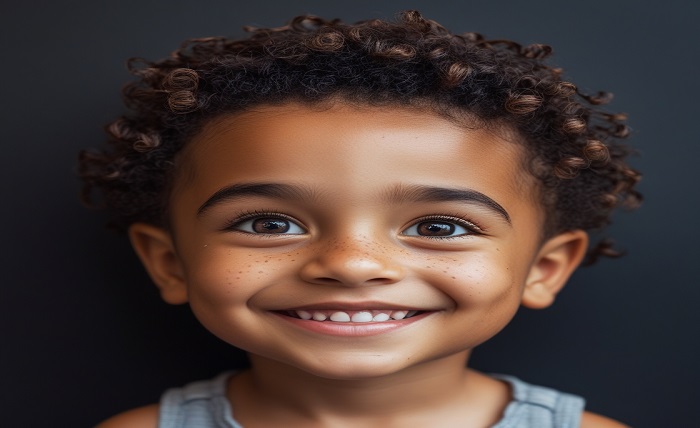 curly hair little boy haircuts black