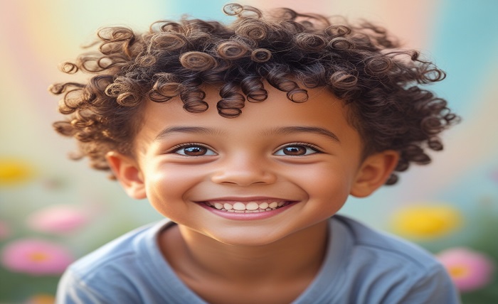 boy haircuts curly hair